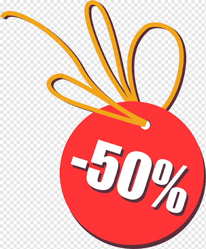 خصم يصل الى 50%
